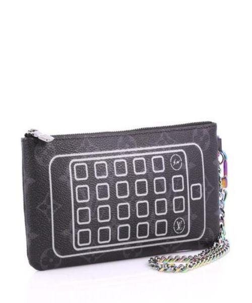 LV Monogram Eclipse iPhone Pouch - Luxury Phone Case for iPhone 14/13/12/11 Pro Max - Perfect for Travel, Work & Everyday Use