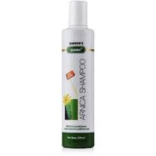 Bakson Sunny Arnica Shampoo 250ml with Free 50ml Hair Conditioner - Natural Hair Growth & Scalp Care for Men & Women - Perfect for Daily Use & Damaged Hair Repair