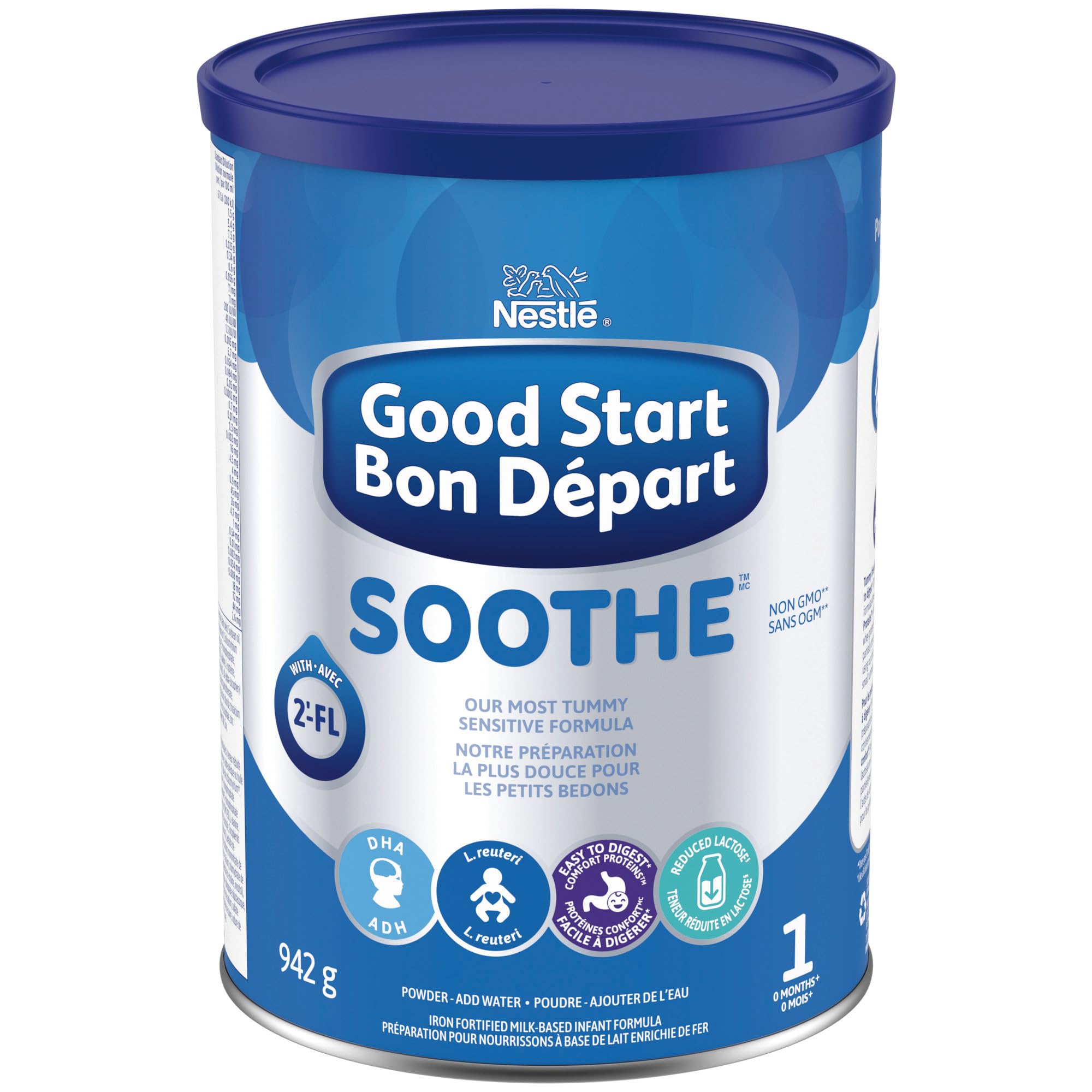 NESTLÉ GOOD START Soothe Baby Formula Powder for Infants 0+ Months - 942g (Pack of 4) | Gentle Nutrition for Colic & Fussy Babies | Ideal for Nighttime Feeding & Digestive Comfort