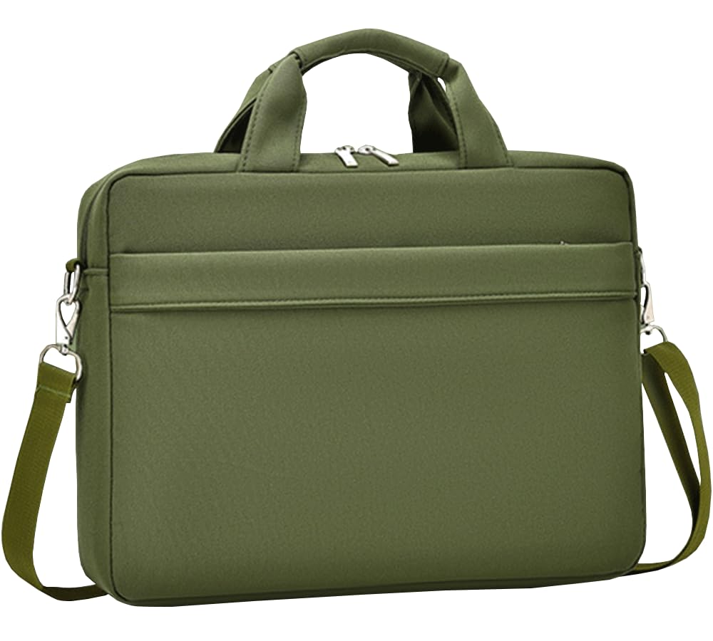 14-16 Inch Shockproof Waterproof Laptop Sleeve Case - Durable Protective Briefcase Shoulder Bag for MacBook, Dell, HP (Ideal for Business Travel, School & Daily Commute)