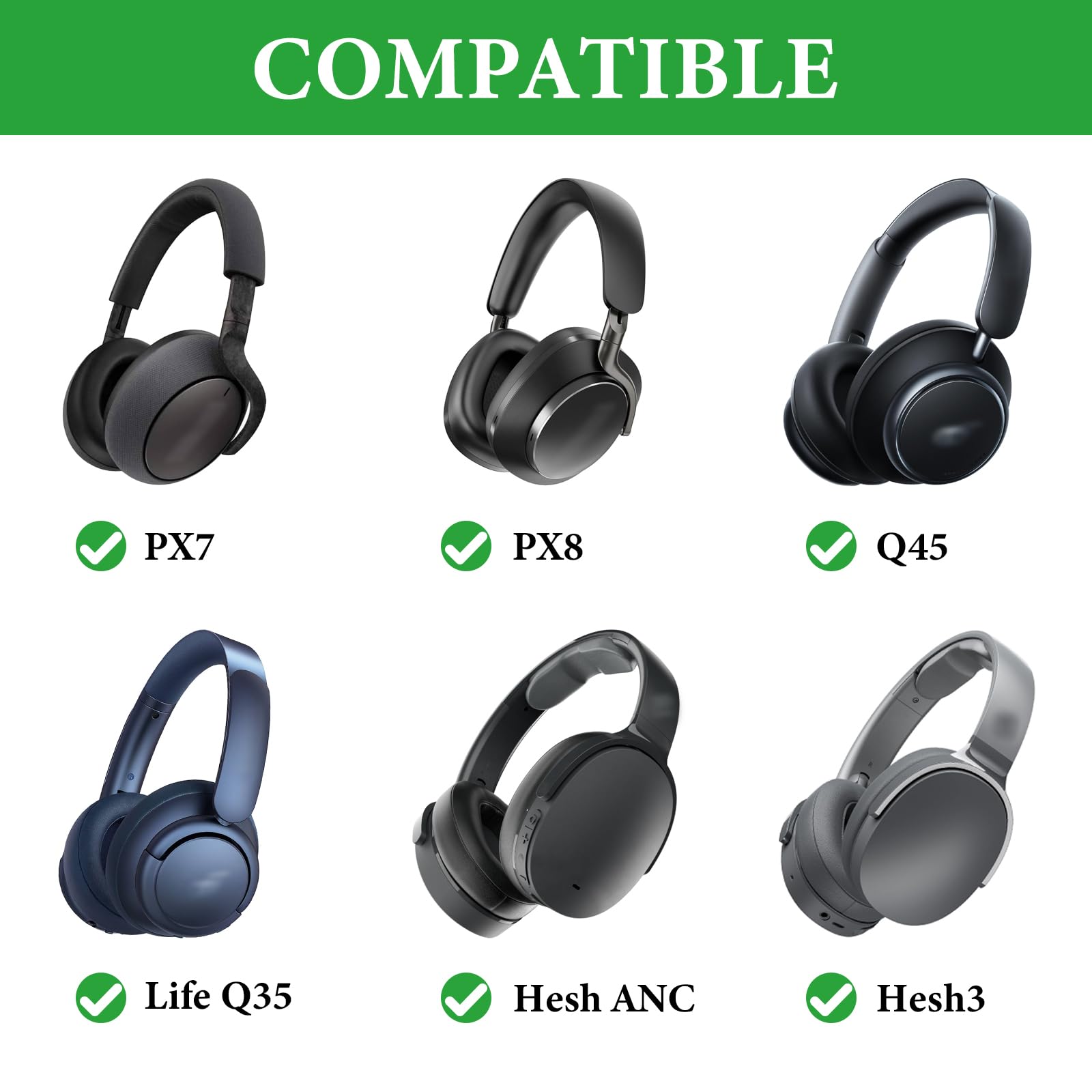 Geekria Shield Hard Shell Travel Case for On-Ear/Over-Ear Headphones - Protective Storage Bag with Cable Compartment (Dark Grey) - Perfect for Travel, Commuting & Home Organization