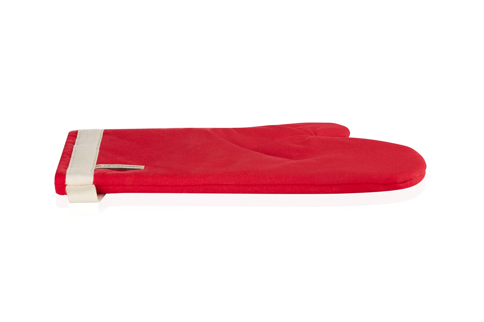 Le Creuset Heat Resistant Oven Mitt - Cherry Red Kitchen Glove for Baking, Grilling & Cooking - Perfect for Hot Pans, Pots & Baking Sheets