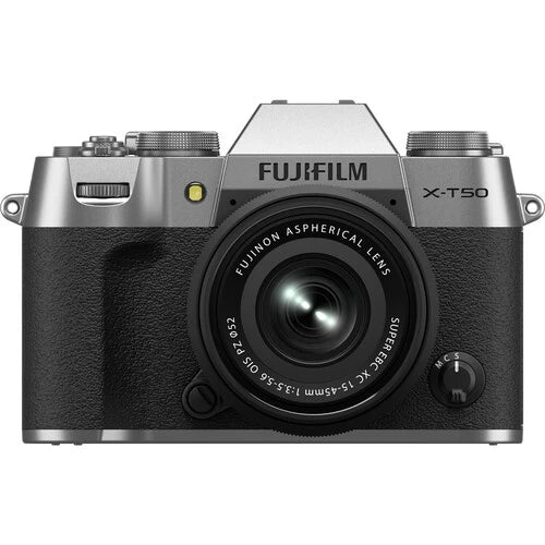 FUJIFILM X-T50 Mirrorless Digital Camera with 4K Video, WiFi & Bluetooth - Perfect for Travel Photography, Vlogging & Street Shooting