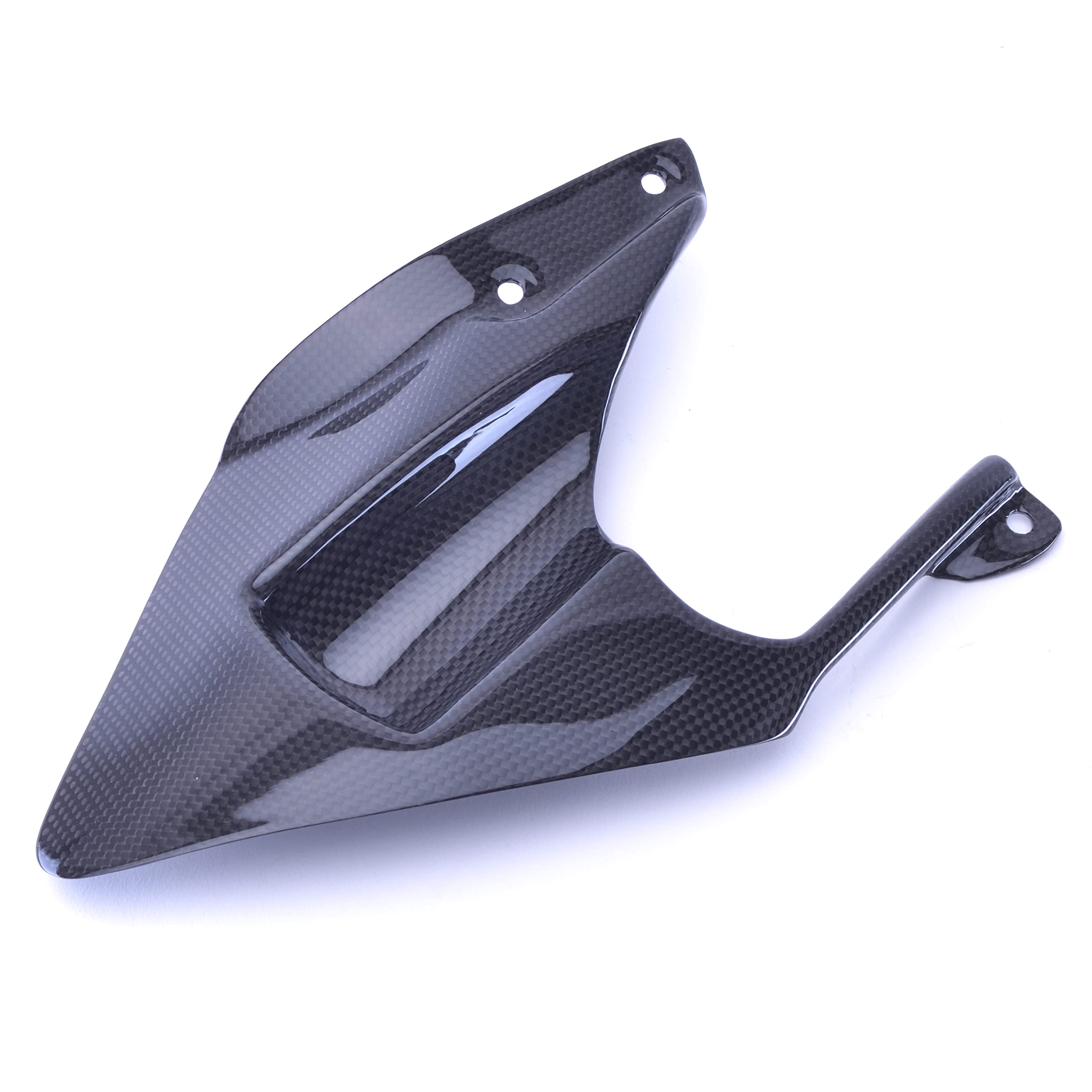 Best Carbon Fiber Rear Fender Hugger Mudguard for Ducati 848 1098 1198 - Durable Motorcycle Protection for Wet & Dry Riding Conditions