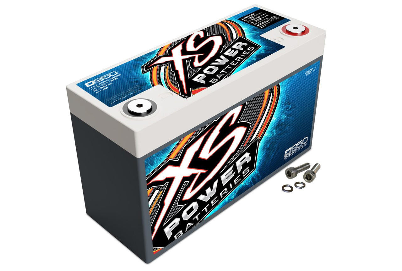 XS POWER D950 2000W High Performance AGM Car Audio Battery - Perfect for Subwoofers, Amplifiers & Car Audio Systems