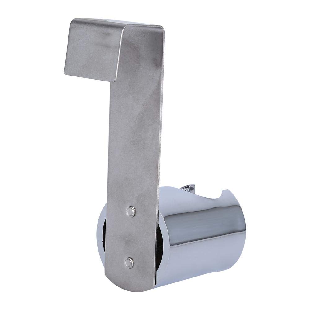 Zetiling Stainless Steel Handheld Shower Holder & Bidet Sprayer Hook - Adjustable Toilet Spray Hanger for Bathroom, Shower, and Bidet (01) - Perfect for Bathroom Organization, Hygienic Cleaning, and Space Saving