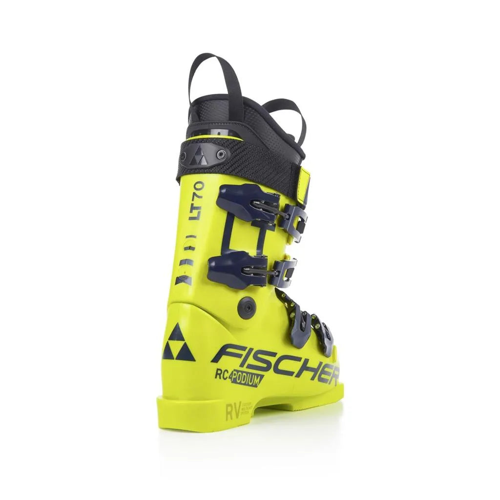 Fischer RC4 PODIUM LT 70 Junior Ski Boots 2026 - High-Performance Alpine Ski Boots for Kids & Teens - Perfect for Racing, Training & Mountain Skiing