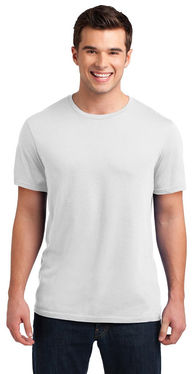 District Men's Young Vintage Wash Crew Tee - Soft Washed Cotton T-Shirt in Maritime Blue | Casual Streetwear & Everyday Comfort