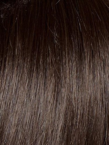 Alva Wig Capuccino Brown - 9.4 Inch Bob Cut with Tapered Fringe, Synthetic Fiber Wig with Natural Movement & Straight Hair Bundle (Includes MaxWigs Hairloss Booklet) - Perfect for Daily Wear, Cosplay, and Hair Loss Solutions