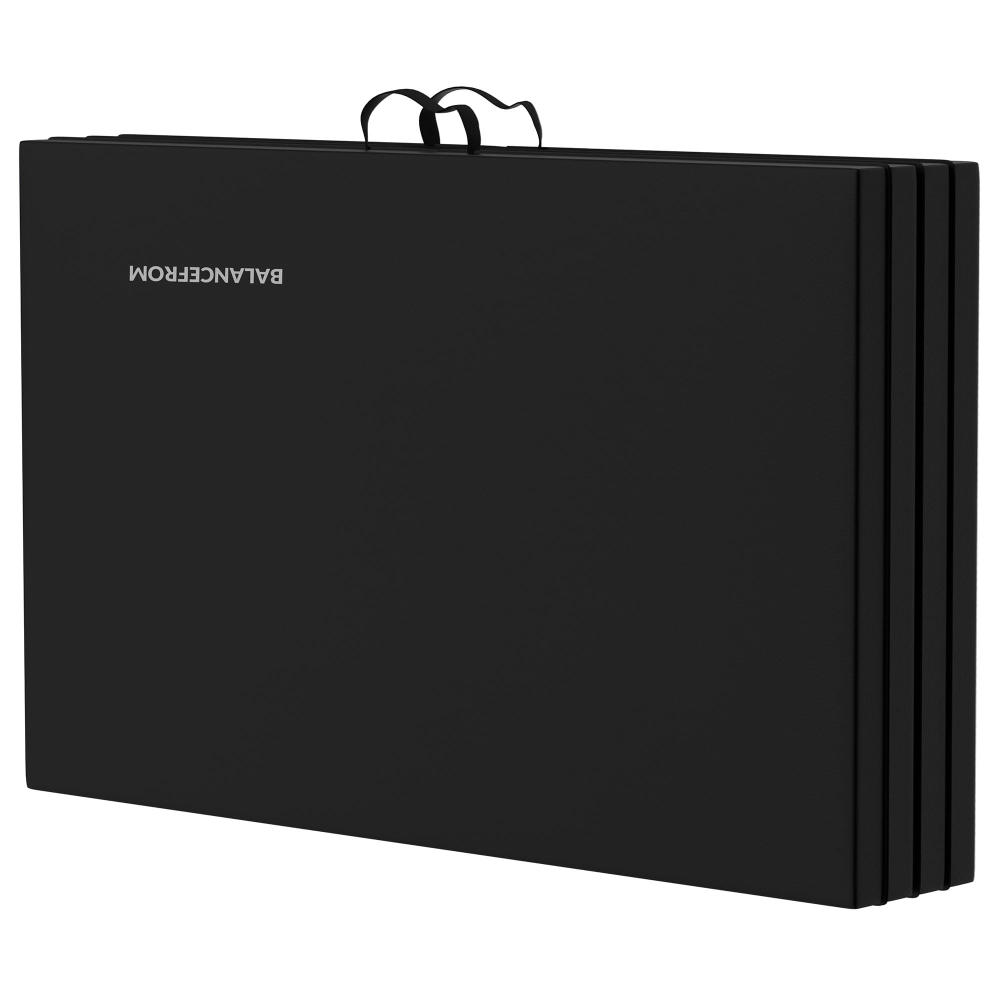 BalanceFrom Foldable Gymnastics Mat - Non-Slip Home Gym Floor Exercise Mat for Yoga, Tumbling & Workouts - Perfect for Home Gym, Kids Playroom & Fitness Studio