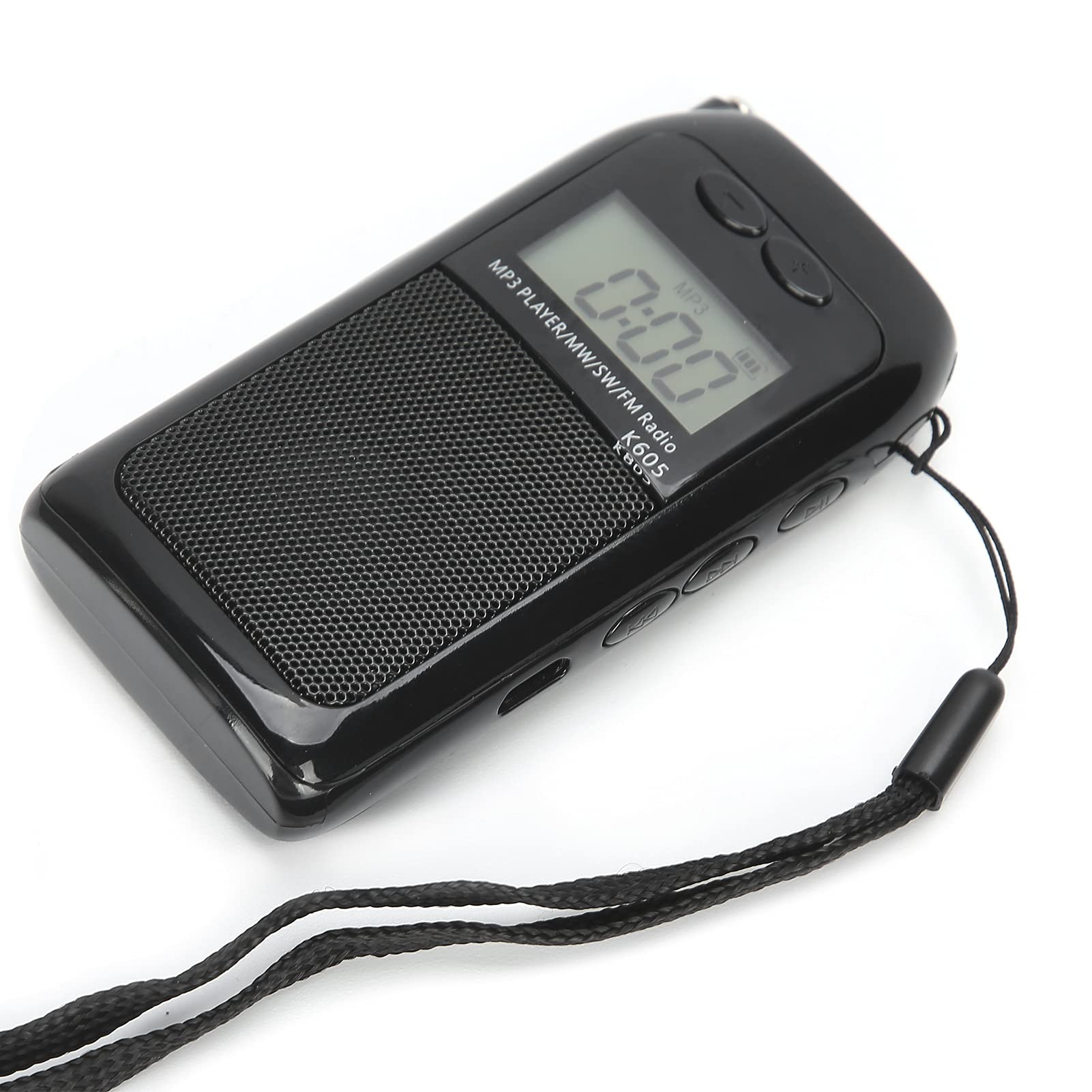 Portable Pocket Radio - Digital FM/SW/MW Receiver with LCD Display & Earphone Jack | Mini MP3 Player for Walking, Jogging, Exercising | Perfect for Outdoor Activities, Travel, and Emergency Situations