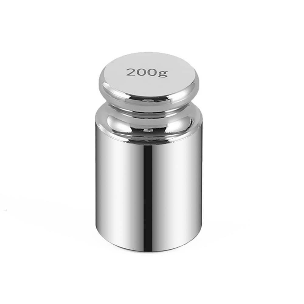 200g High Precision Calibration Weights Set - Grade Scale Calibration Kit for Digital Scales & Balances with Protective Gloves - Perfect for Jewelry, Lab, and Industrial Weight Measurement