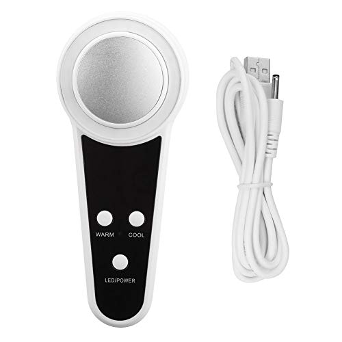 Electric Facial Beauty Machine - Hot & Cold Compress Skin Tightening Device for Anti-Wrinkle, Anti-Aging & Deep Cleaning | At-Home Spa Treatment, Skin Rejuvenation & Relaxation Therapy