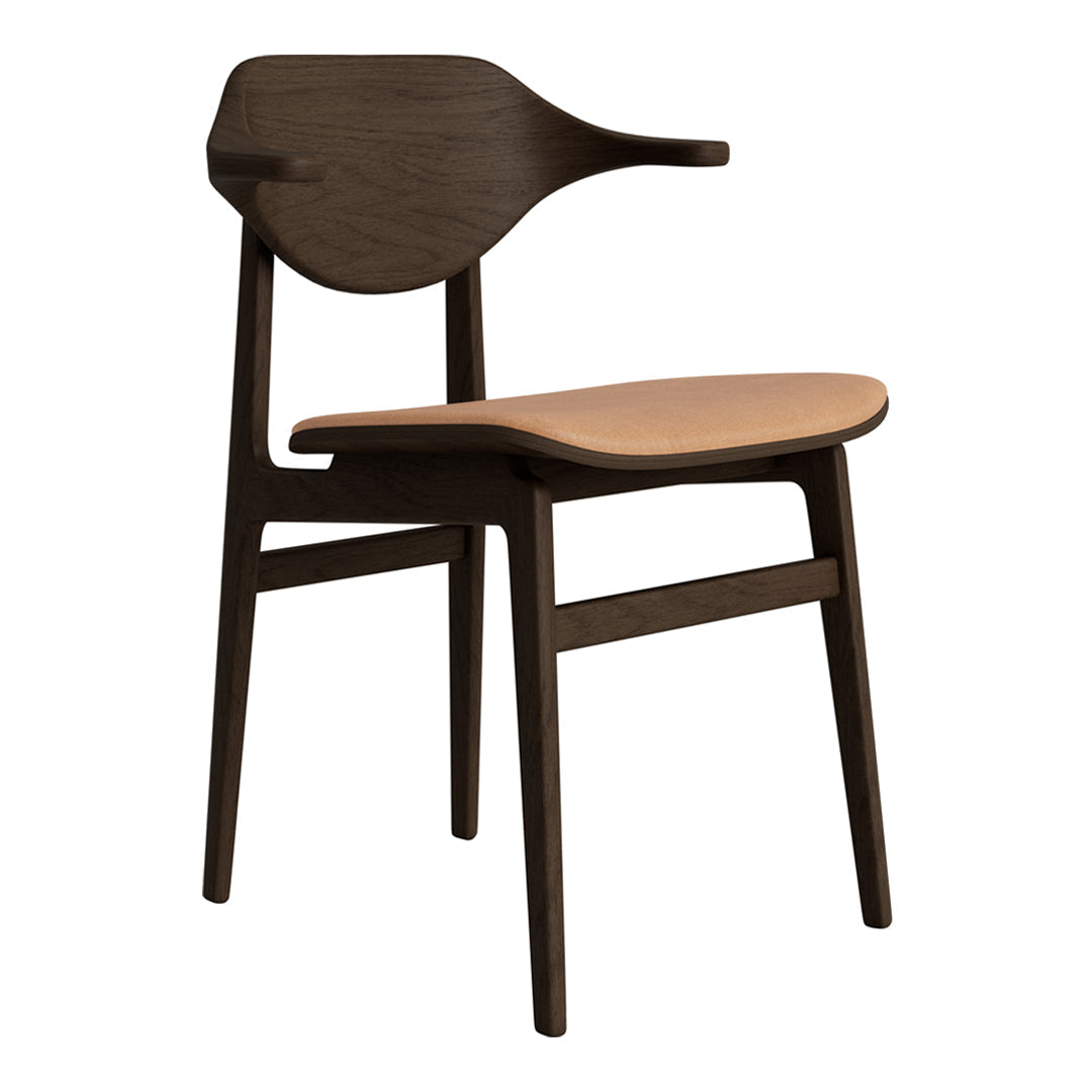 Bufala Dining Chair - Upholstered Seat for Kitchen, Dining Room & Office - Comfortable Modern Furniture for Home & Restaurant Use