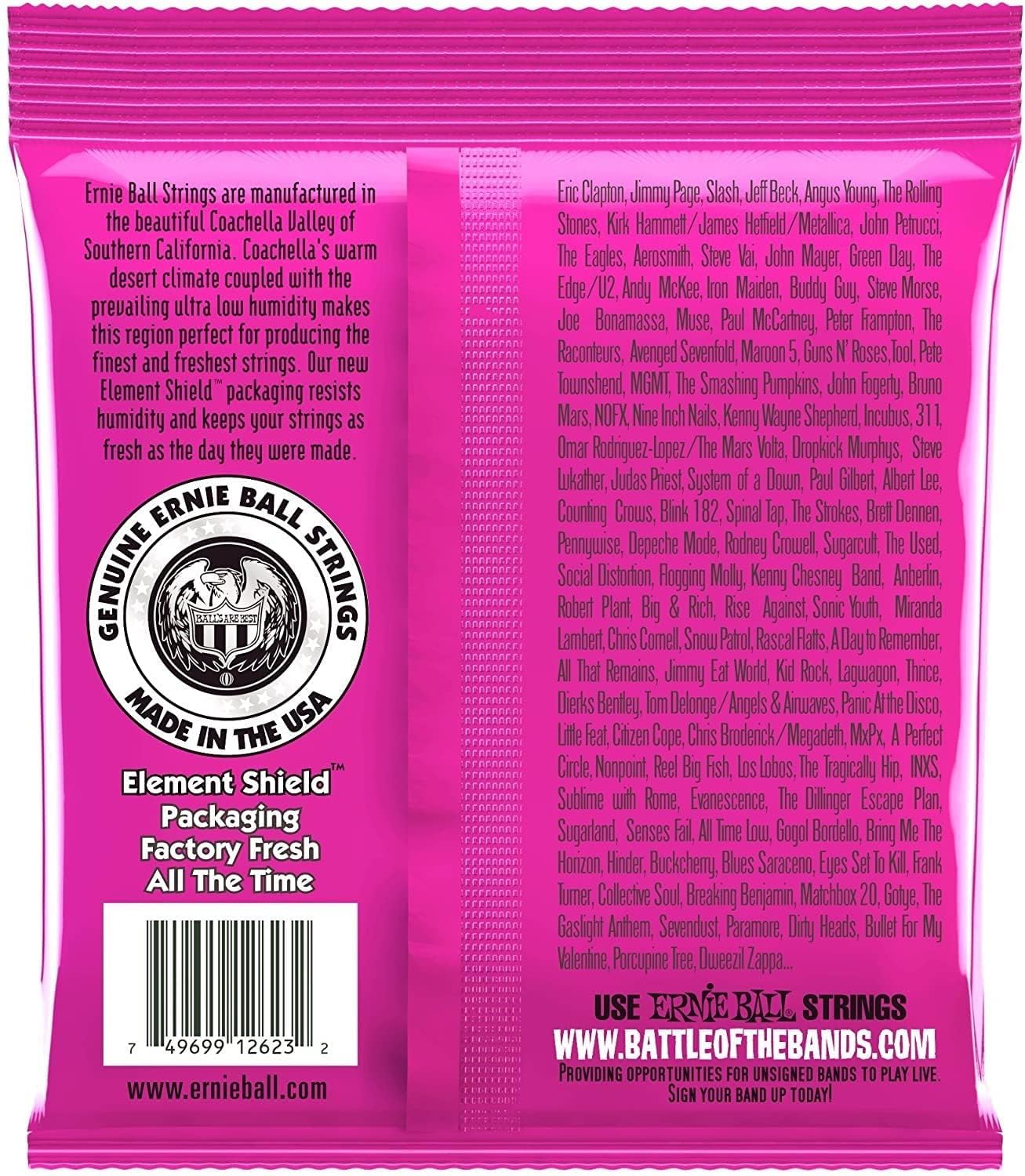 Ernie Ball 7-String Super Slinky Nickel Wound Electric Guitar Strings, 9-52 Gauge (P02623) - Perfect for Rock, Metal & Extended Range Playing - Studio & Live Performance Ready