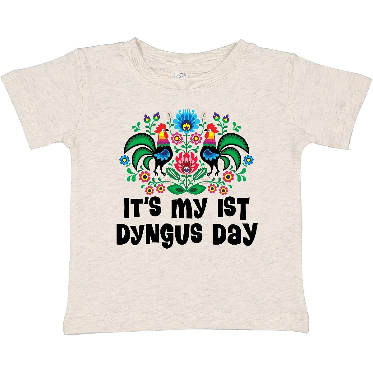 Inktastic Dyngus Day Baby's 1st Polish T-Shirt - Cute Polish-American Cultural Outfit for Infants & Toddlers | Perfect for First Dyngus Day Celebration, Family Gatherings & Cultural Events