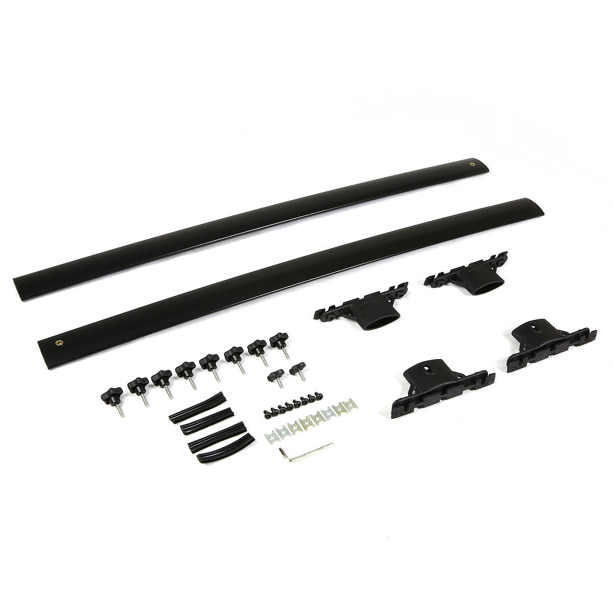 08-13 Toyota Highlander OEM Style Roof Rack Cross Bars - Aluminum Alloy Cargo Carrier for Camping, Ski & Outdoor Adventures
