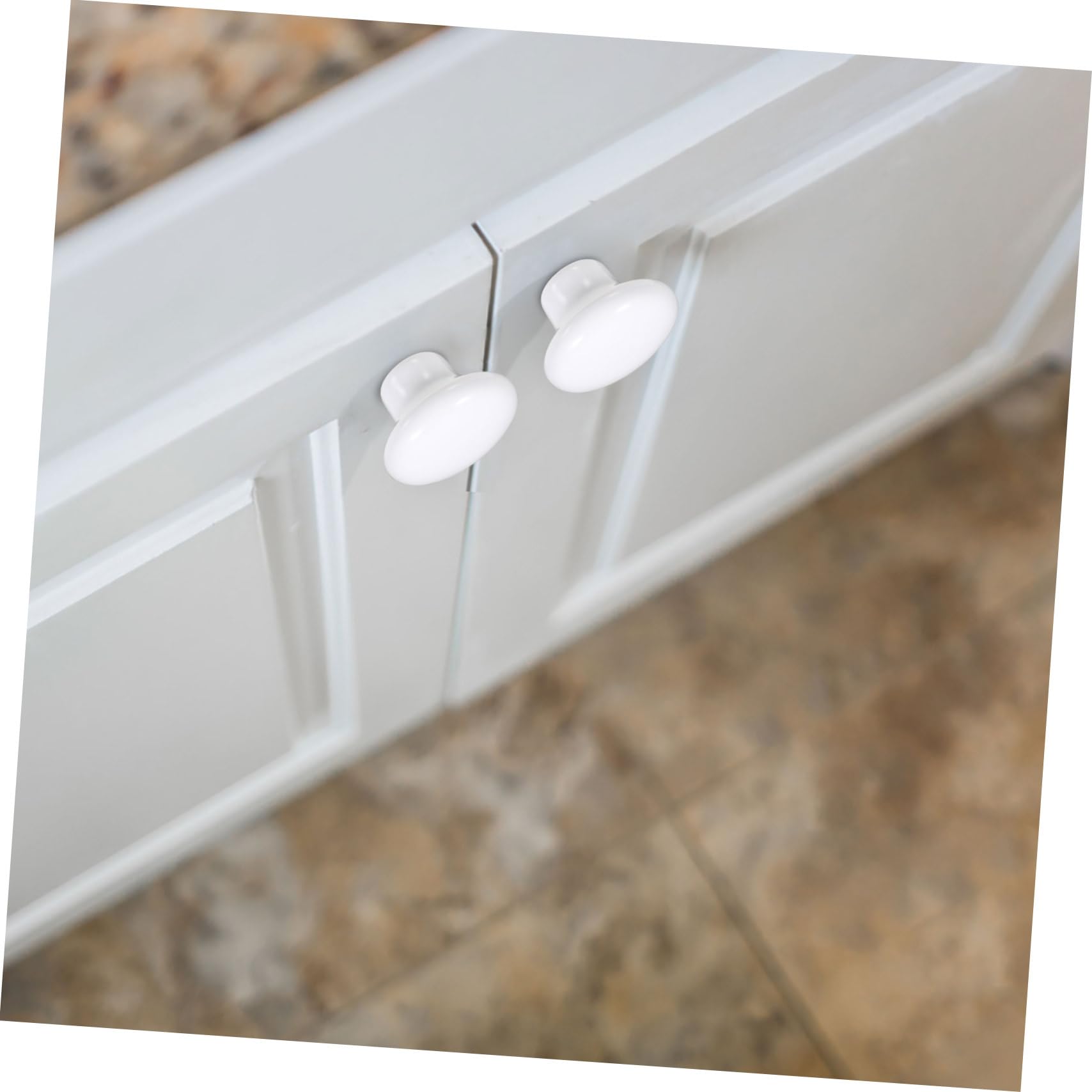 DOITOOL 10-Pack Ceramic Cabinet Knobs - Round Pull Handles for Kitchen Cabinets, Closet Drawers & Cupboards - Durable & Stylish Hardware for Home Decor & DIY Projects