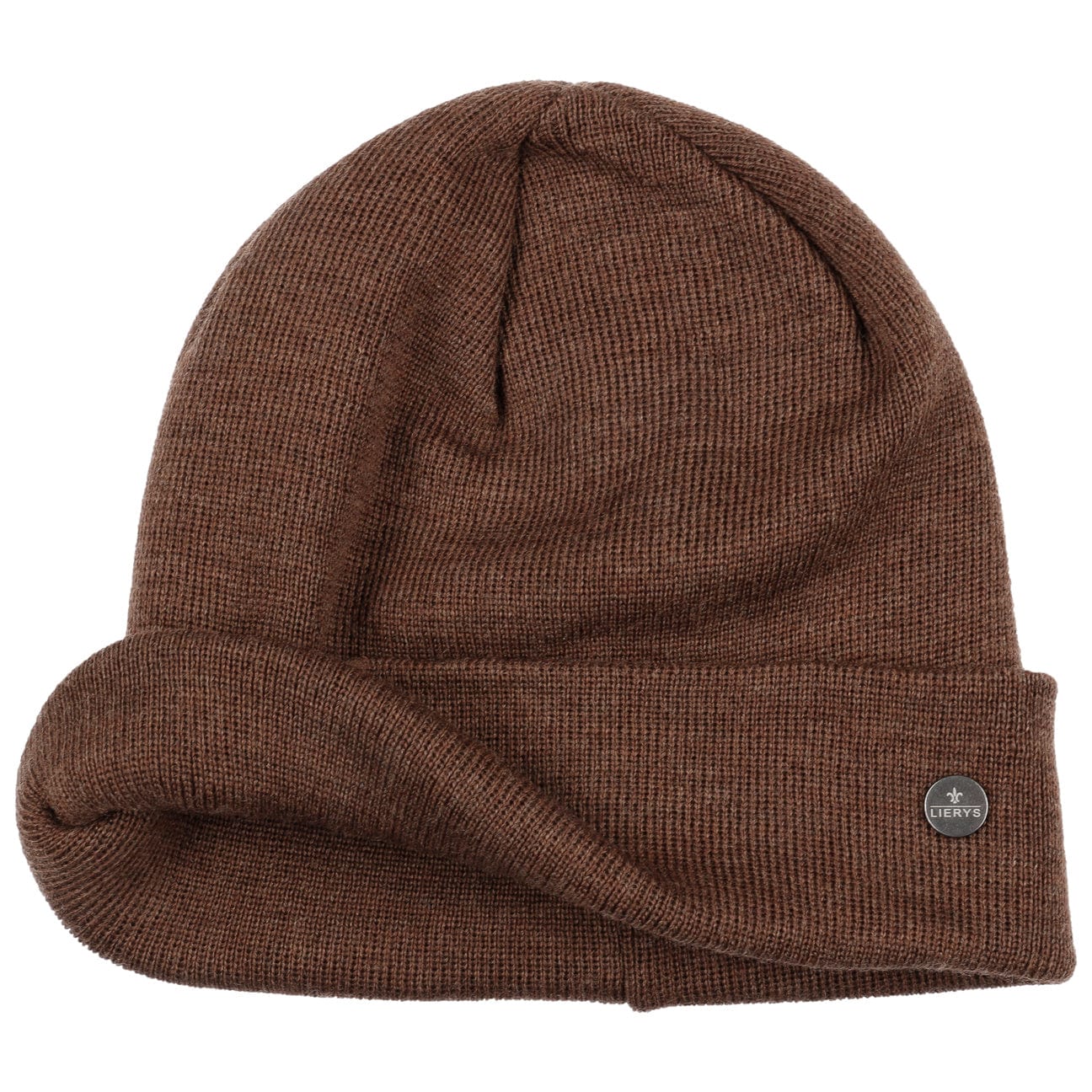 Lierys Merino Wool Fine Knit Docker Hat - Warm & Soft Winter Beanie for Men & Women - Perfect for Outdoor Activities, Hiking, and Cold Weather