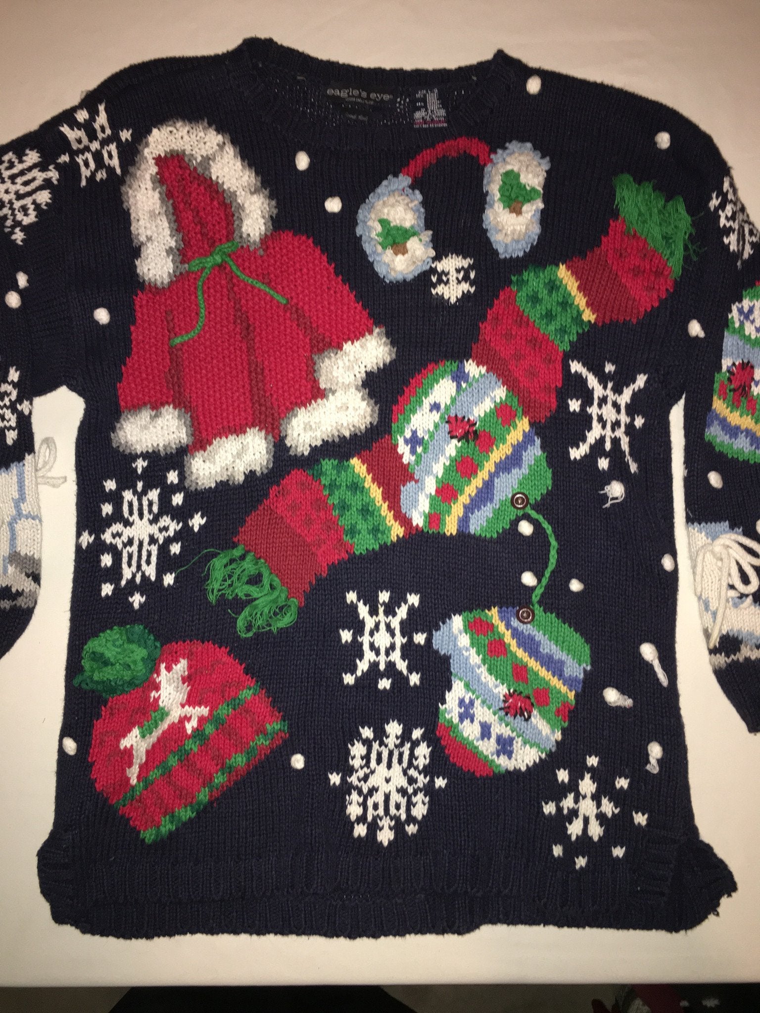 Ugly Christmas Sweater | Funny Holiday Sweater for Women & Men | Perfect for Christmas Parties & Family Gatherings