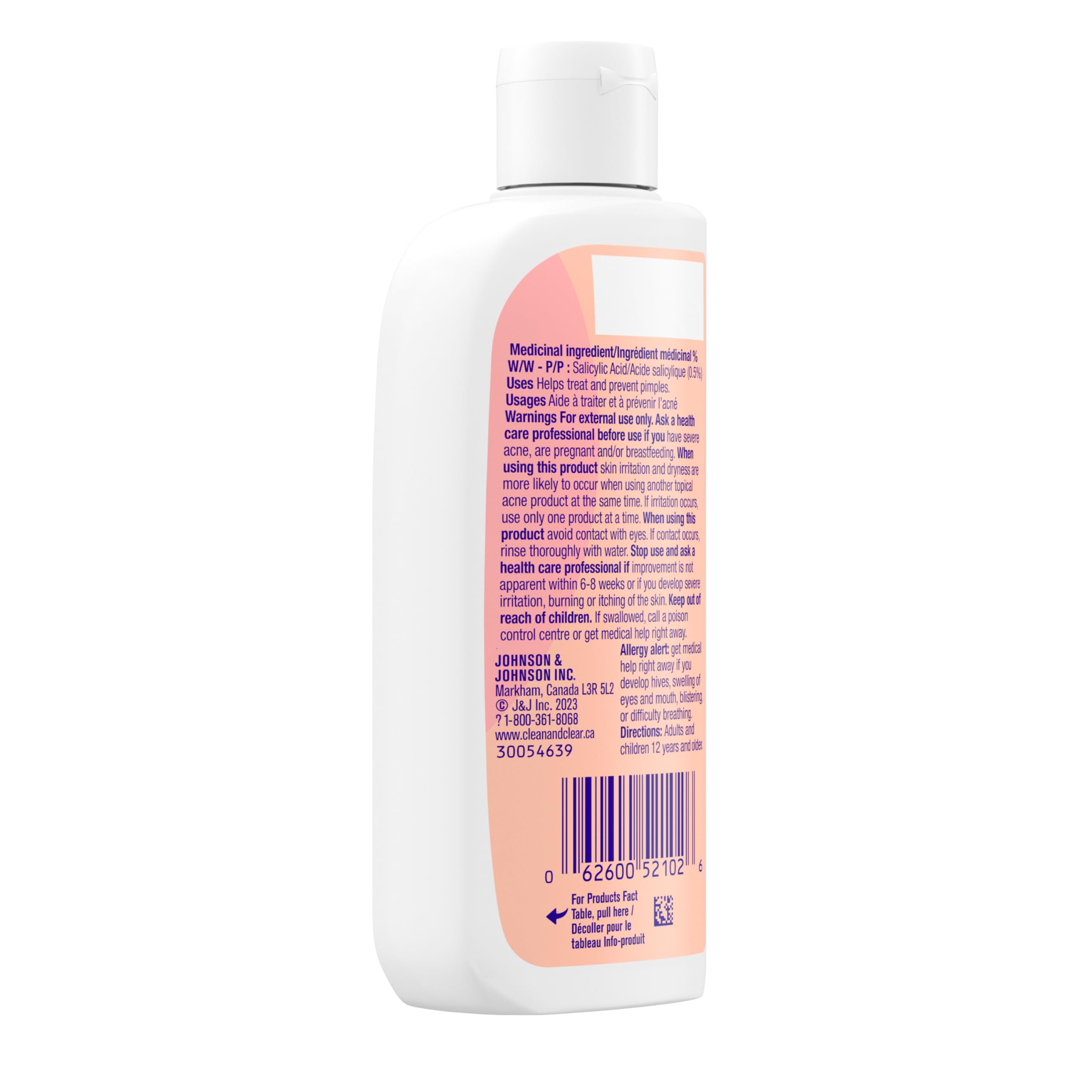 Clean & Clear Oil-Free Dual Action Moisturizer 3.93oz - Acne Treatment & Hydration for Oily & Sensitive Skin - Daily Face Moisturizer for Teens & Adults - Lightweight, Non-Greasy Formula for Clear, Healthy Skin - Perfect for Morning & Night Skincare Routine