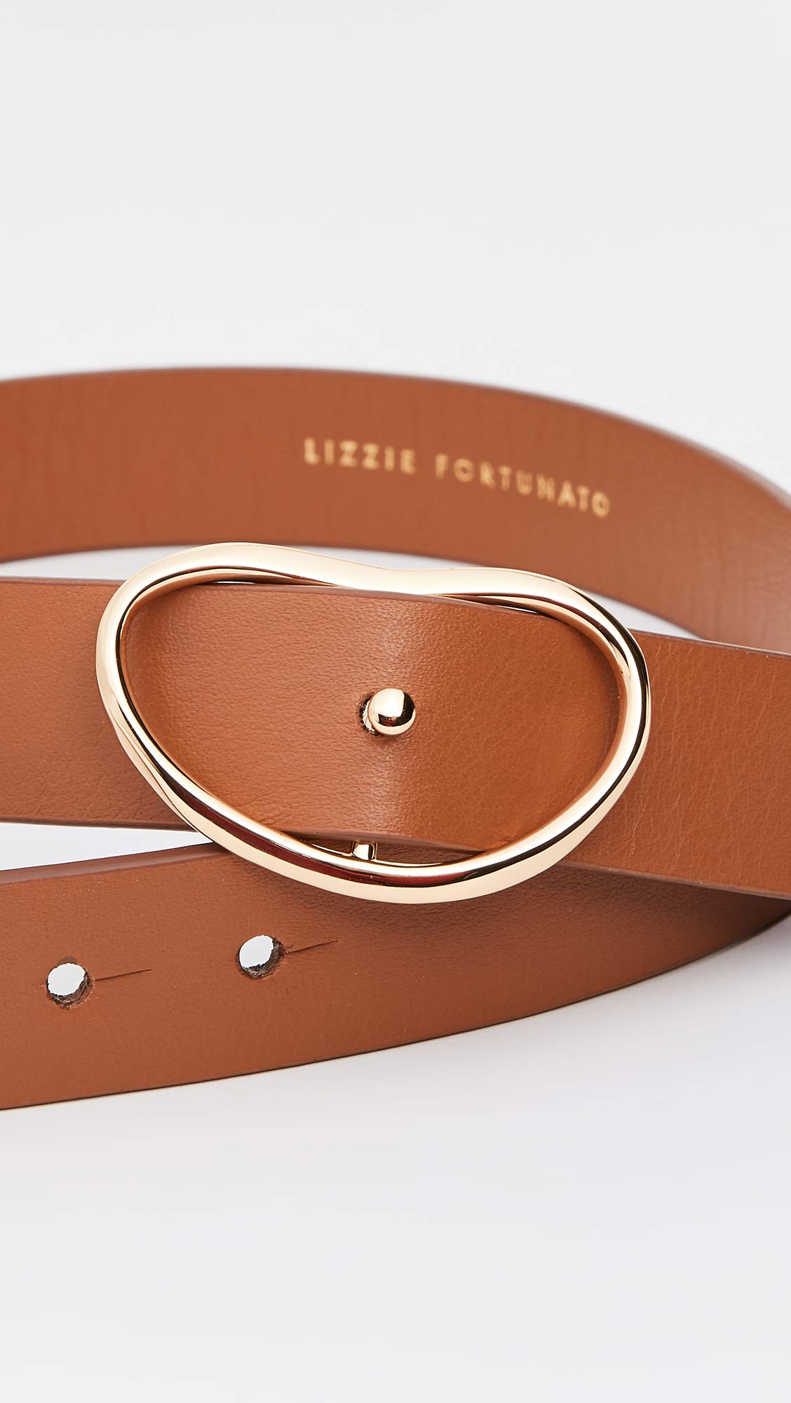 Women's Wide Georgia Belt in Tan - Adjustable Leather Waist Belt for Women | Perfect for Jeans, Dresses & Casual Outfits