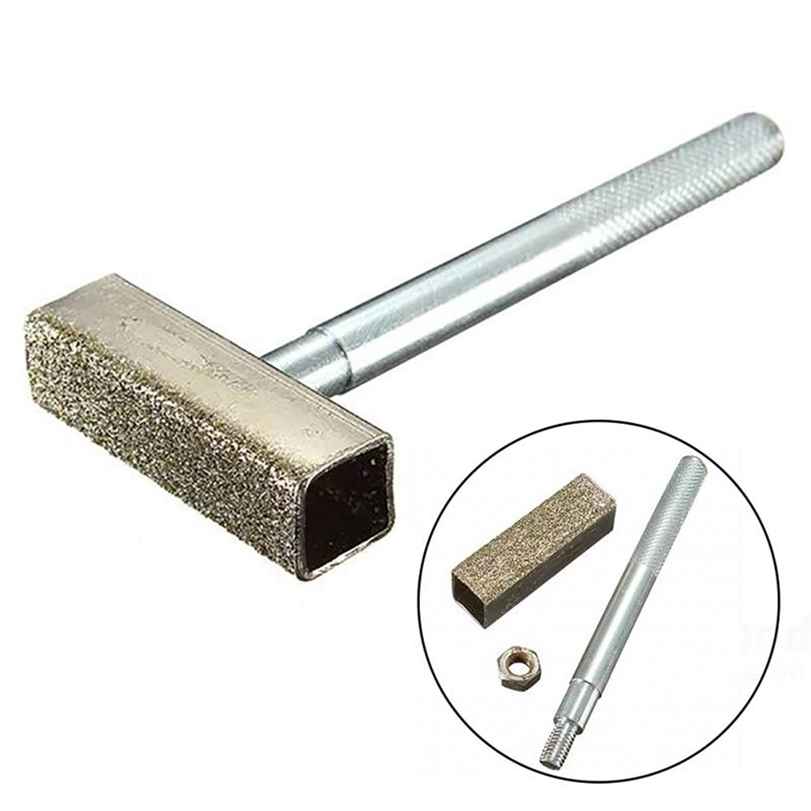 Diamond Stone Dresser Tool - Heavy Duty T-Shaped Diamond Coated Grinding Wheel for Bench Grinder (45-100mm) | Perfect for Sharpening, Resurfacing & Dressing Stones | Ideal for Metalworking, Woodworking & DIY Projects