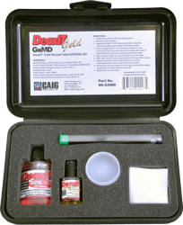 CAIG LABS DeoxIT Gold Vacuum Tube Kit with Case - Professional Contact Cleaner for Electronics, Audio Equipment & Connectors - Perfect for Home, Studio & DIY Repairs