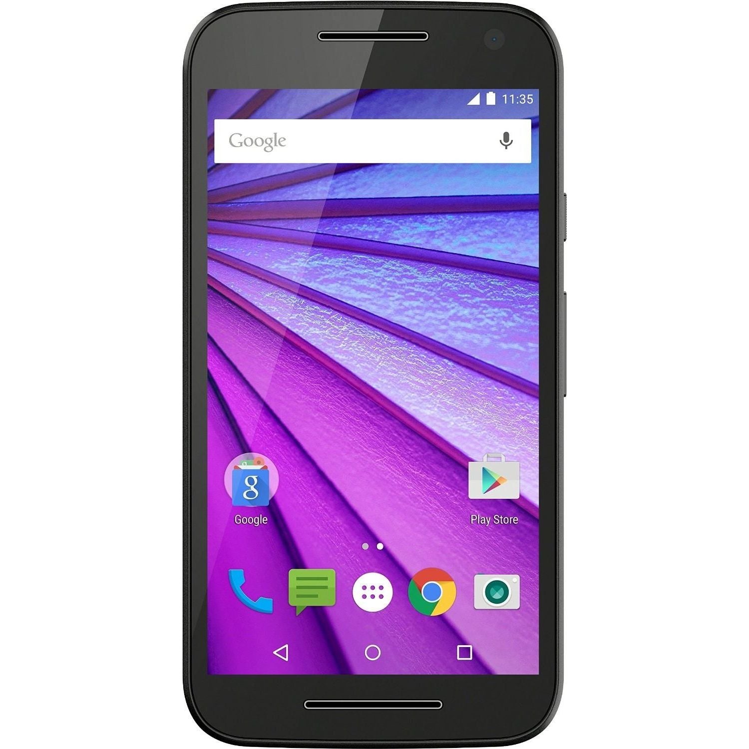 Motorola Moto G 16GB Unlocked Smartphone - Black | 4G LTE Android Phone with Long Battery Life | Perfect for Travel, Work & Everyday Use