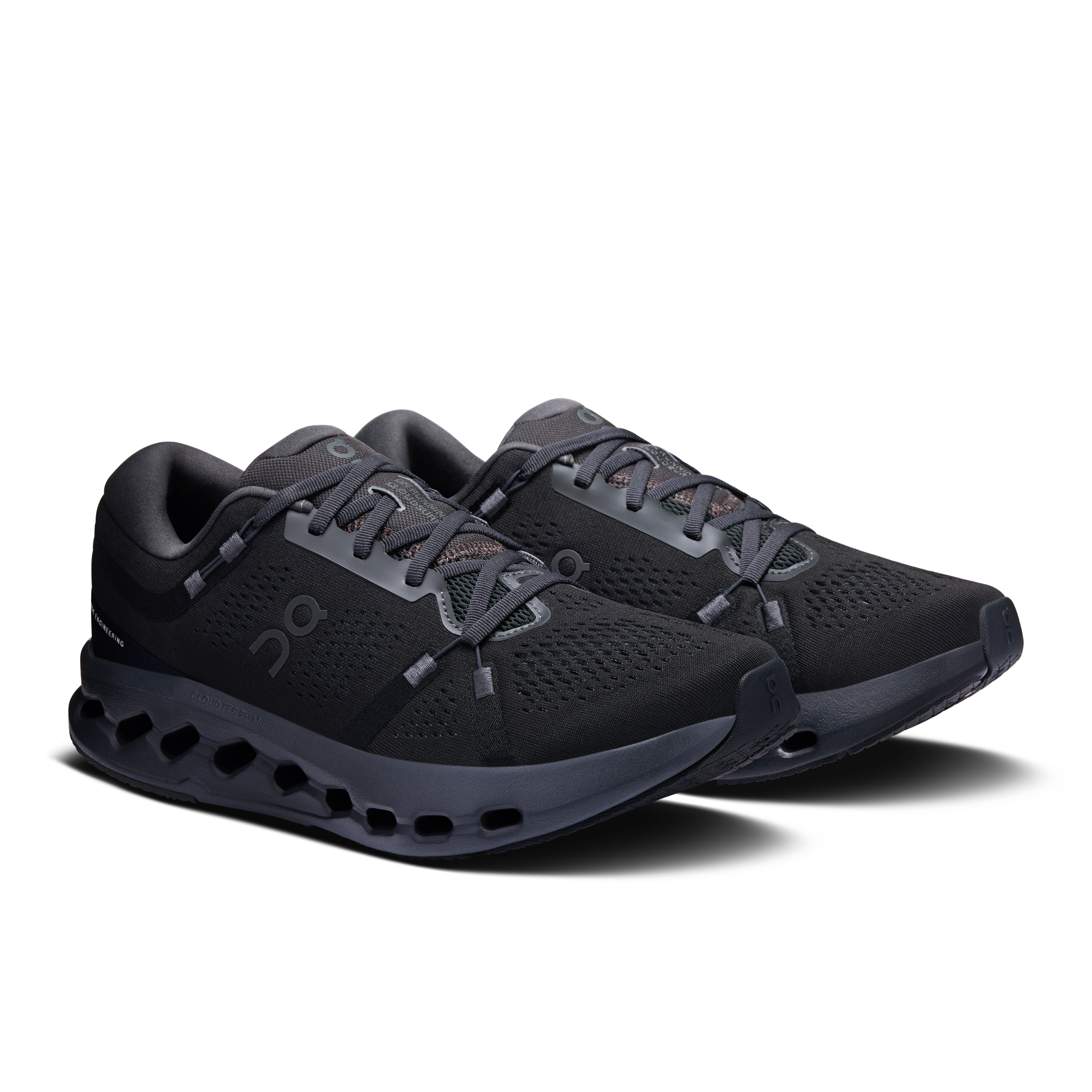 Women's Cloudsurfer 2 Running Shoes - Lightweight & Cushioned Black Athletic Sneakers for Women | Perfect for Jogging, Gym Workouts & Everyday Comfort