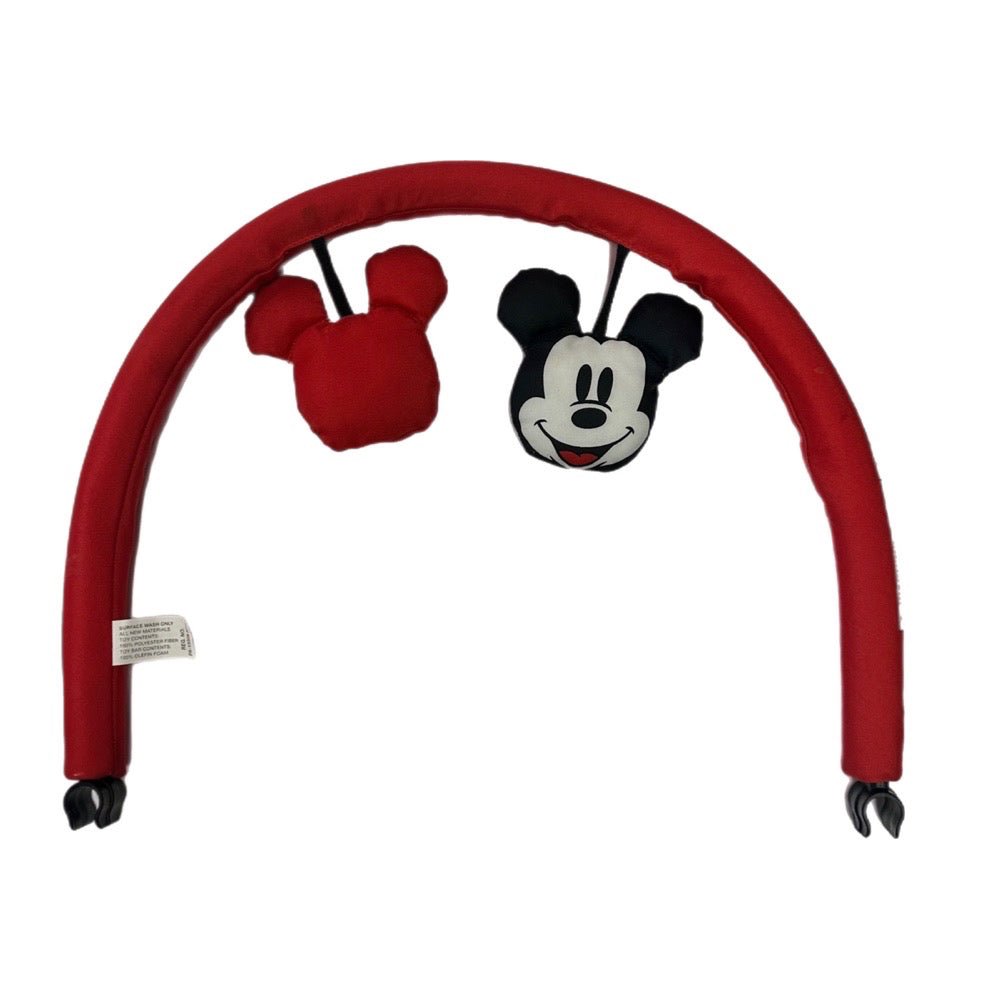 Disney Mickey Mouse Vibrating Bouncer Seat Replacement Toy Bar - Baby Soothing & Playtime Activity for Newborns & Infants | Perfect for Nursery, Daycare & Home Use