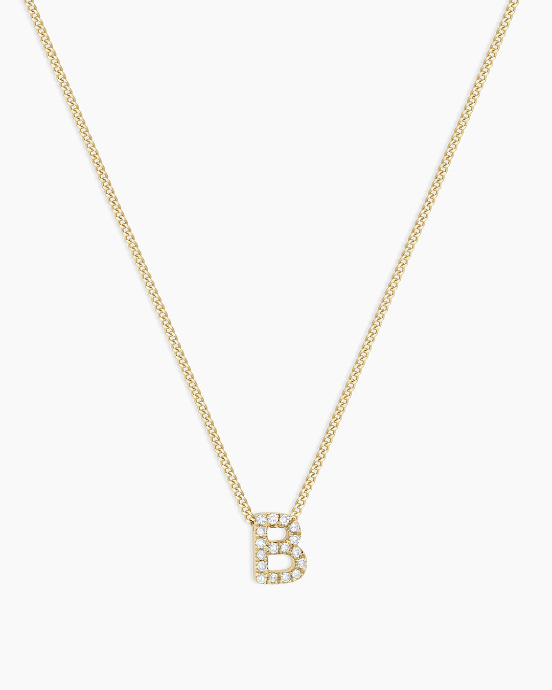 Diamond Alphabet Necklace - Personalized Initial Pendant Jewelry for Women - Perfect Gift for Birthday, Anniversary & Valentine's Day