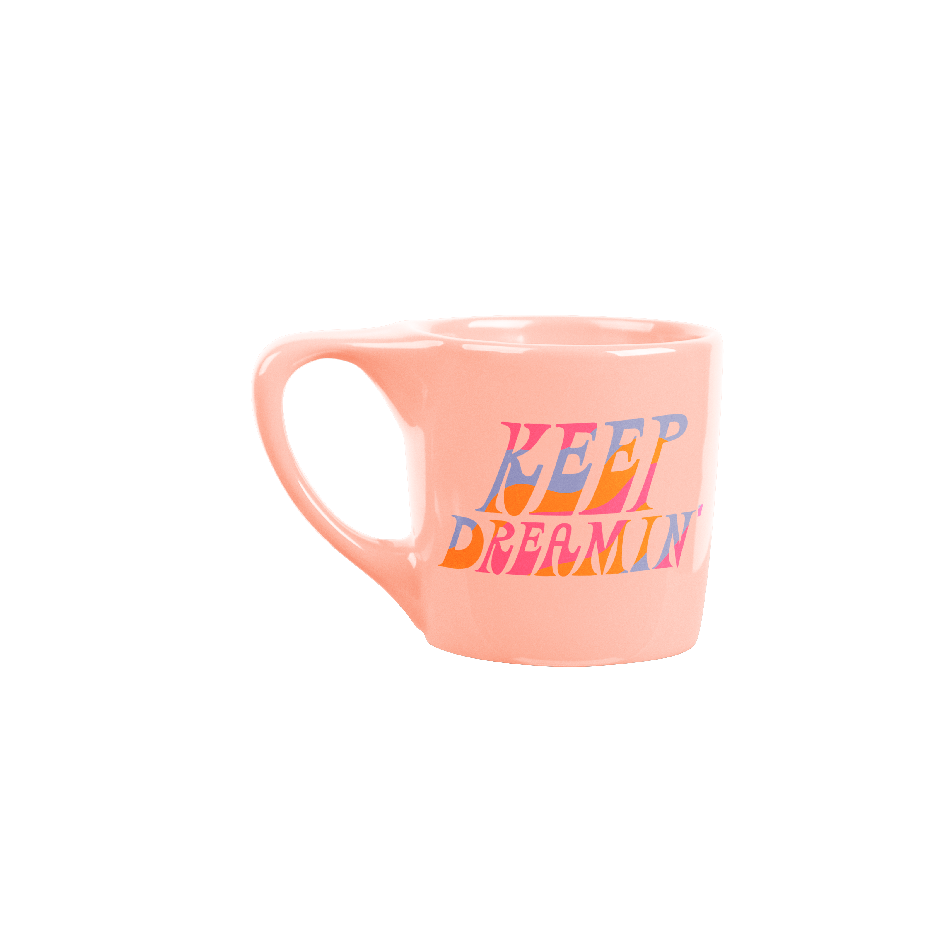 Keep Dreamin' Element Mug - Ceramic Coffee Cup with Inspirational Quote - Perfect for Home, Office & Gifts