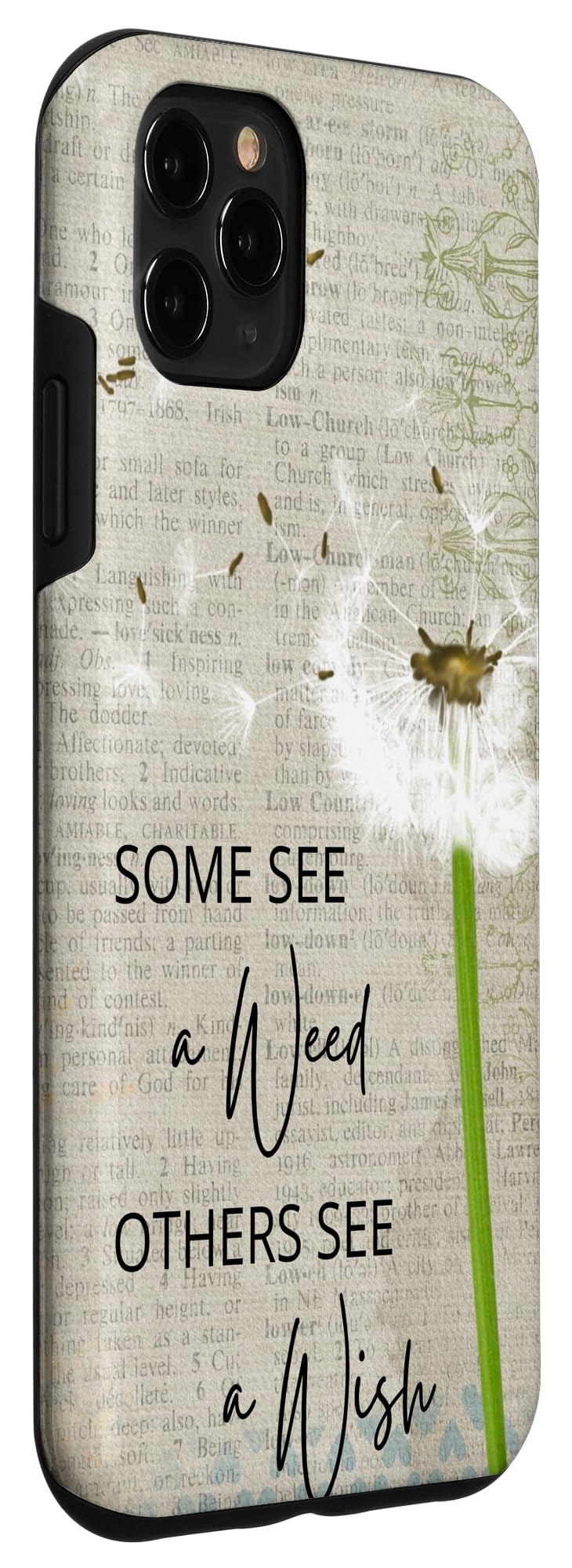 iPhone 11 Pro Max Case with Flying Dandelion Seeds Design - Durable Protective Cover for iPhone 11 Pro Max - Perfect for Nature Lovers & Outdoor Adventures