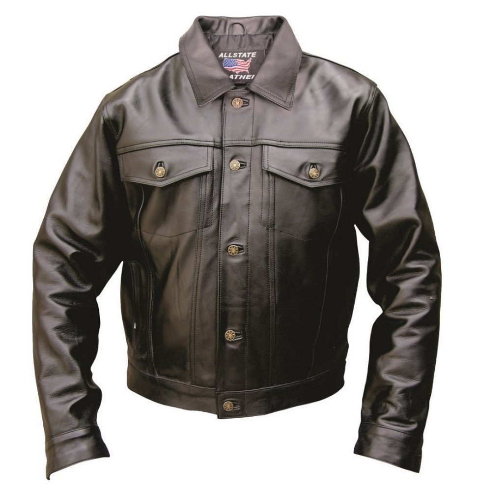 Men's AL2013 Denim Style Jacket - Classic Casual Denim Jacket for Men | Trendy Outerwear for Everyday Wear, Street Style & Outdoor Activities