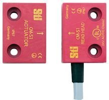 OMRON 445360105 Safety Interlock Switch - Magnetic Coded, SPST-NC/NO, 500mA, 24V, Screw Terminal for Industrial Automation | Machine Safety & Equipment Protection