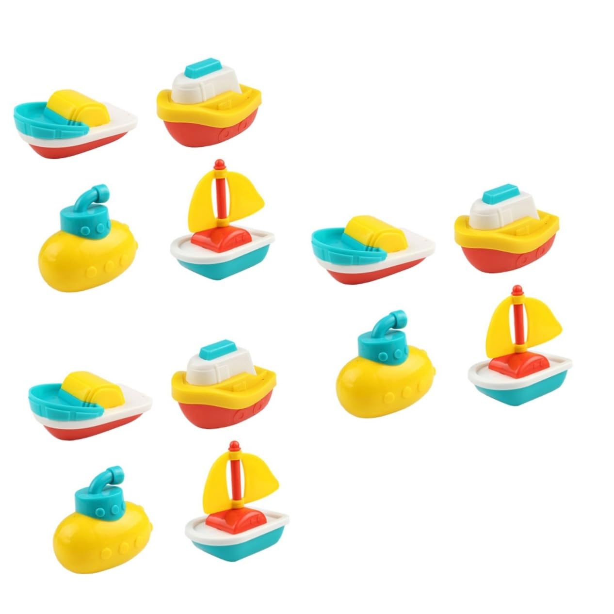 UPKOCH 12 Pcs Bath Toys for Toddlers - Fun Animal Floating Water Play Set for Kids - Perfect for Bathtime, Pool & Sensory Play