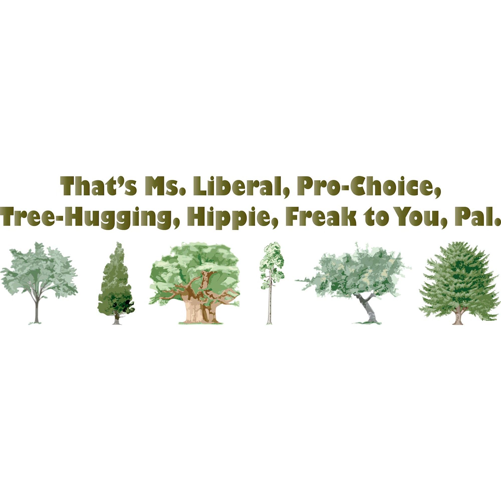 Liberal Pride Oval Sticker - Funny Political Car Bumper Decal for Cars, Laptops & Water Bottles | Show Your Support for Progressive Values