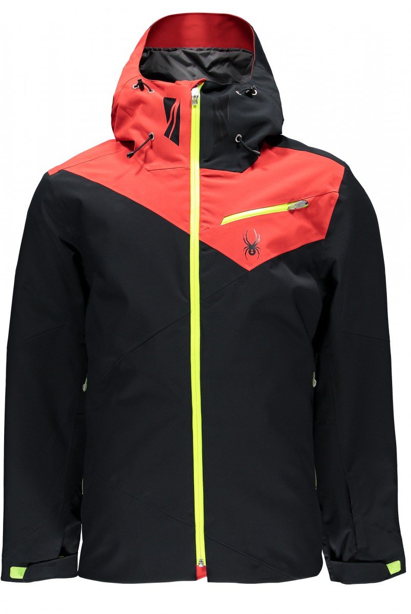 Spyder Men's Enforcer Jacket - Waterproof Ski Jacket for Winter Sports & Outdoor Activities | Windproof Insulated Snowboarding Coat for Cold Weather Adventures