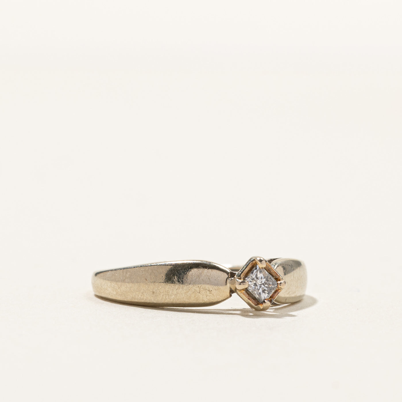 0.18ct Princess Cut Diamond Ring - Size 5 | Elegant Engagement & Wedding Band | Perfect for Proposals, Anniversaries & Special Occasions