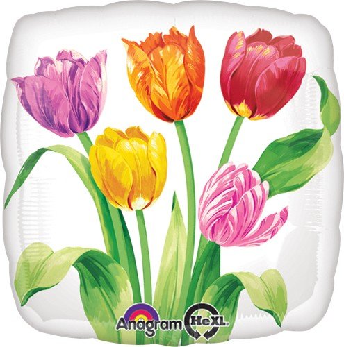 Premium Standard Tulips Balloon for Birthday Parties, Baby Showers & Wedding Decorations - Bulk Pack
