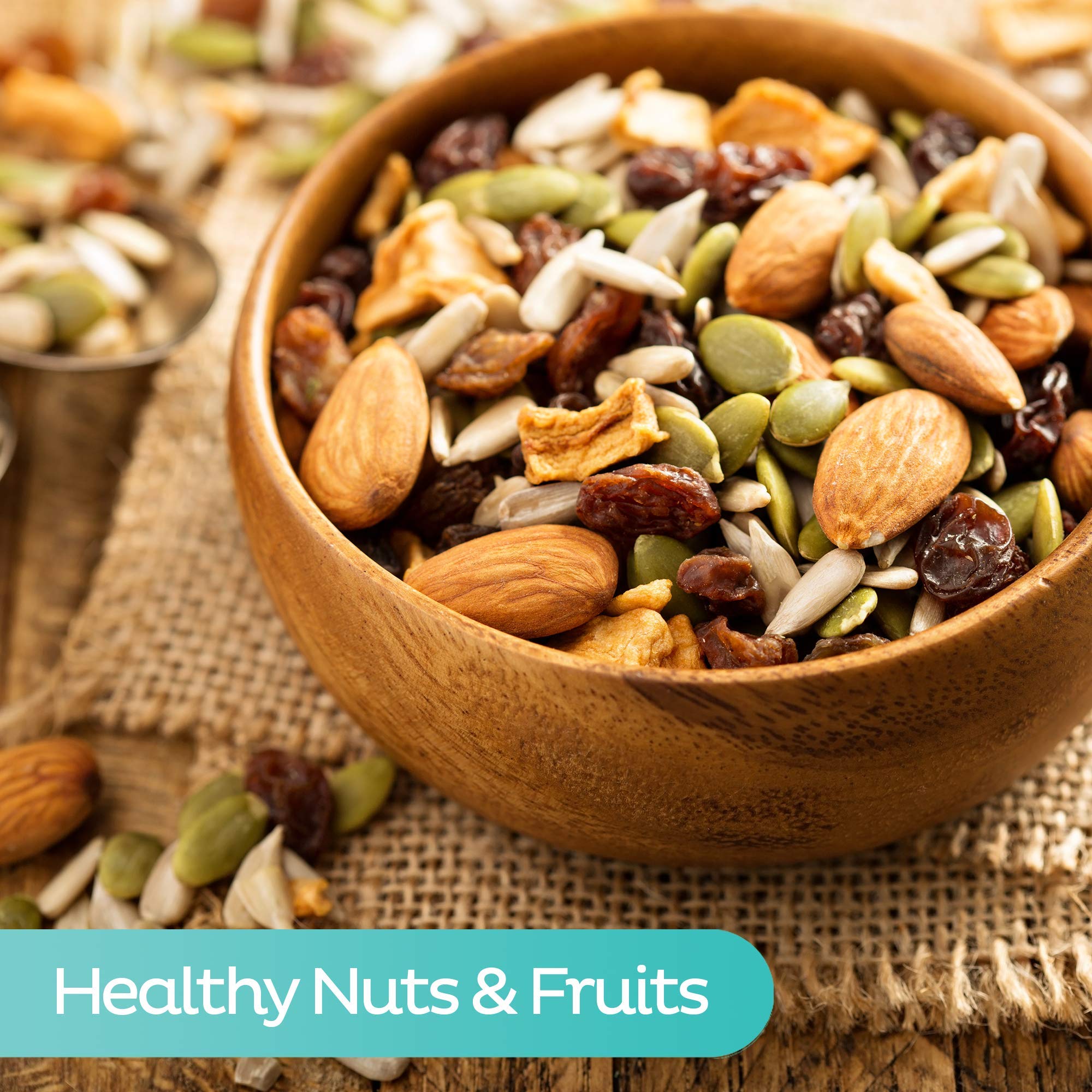 Healthy Trail Mix Snack Packs - 12 Individual 1.5oz Nut & Dried Fruit Variety Packs | Bulk Mixed Nuts for School, Office & Travel | On-the-Go Energy Snacks by Oh Nuts | Perfect for Hiking, Workouts & Lunchboxes