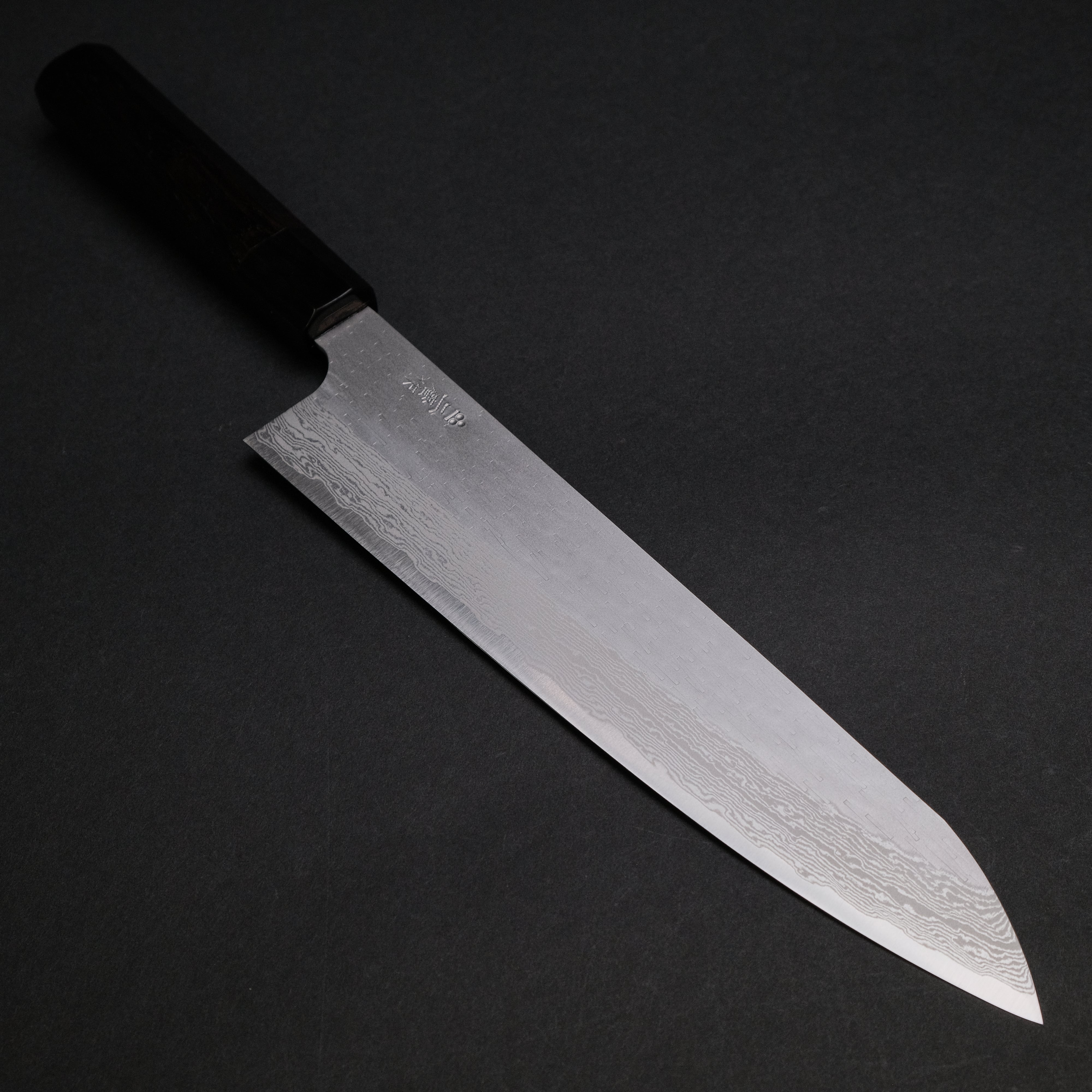Nigara VG XEOS Gyuto 240mm Japanese Chef Knife - High Carbon Stainless Steel Blade with Ebony Wood Handle - Perfect for Sushi, Meat Slicing & Professional Kitchen Use