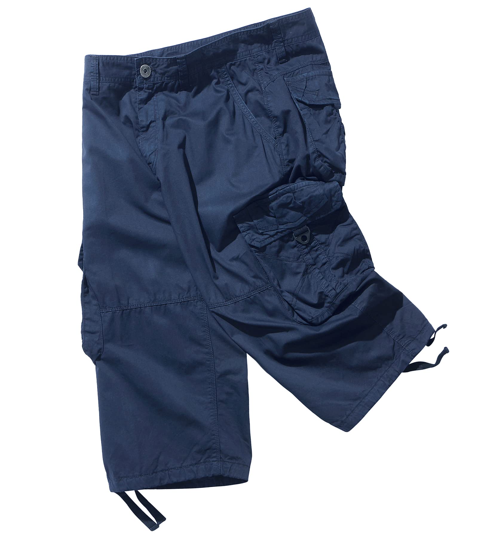 Men's 3/4 Length Cargo Shorts - Below The Knee Casual & Utility Shorts for Outdoor Activities, Hiking, Travel and Summer Wear