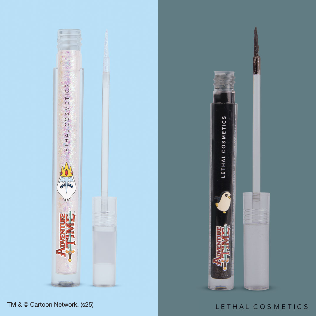Adventure Time Liquid Eyeliner - Waterproof Smudge-Proof Long Lasting Eye Liner Pen for Precise Winged Liner - Perfect for Party, Cosplay & Everyday Makeup Looks