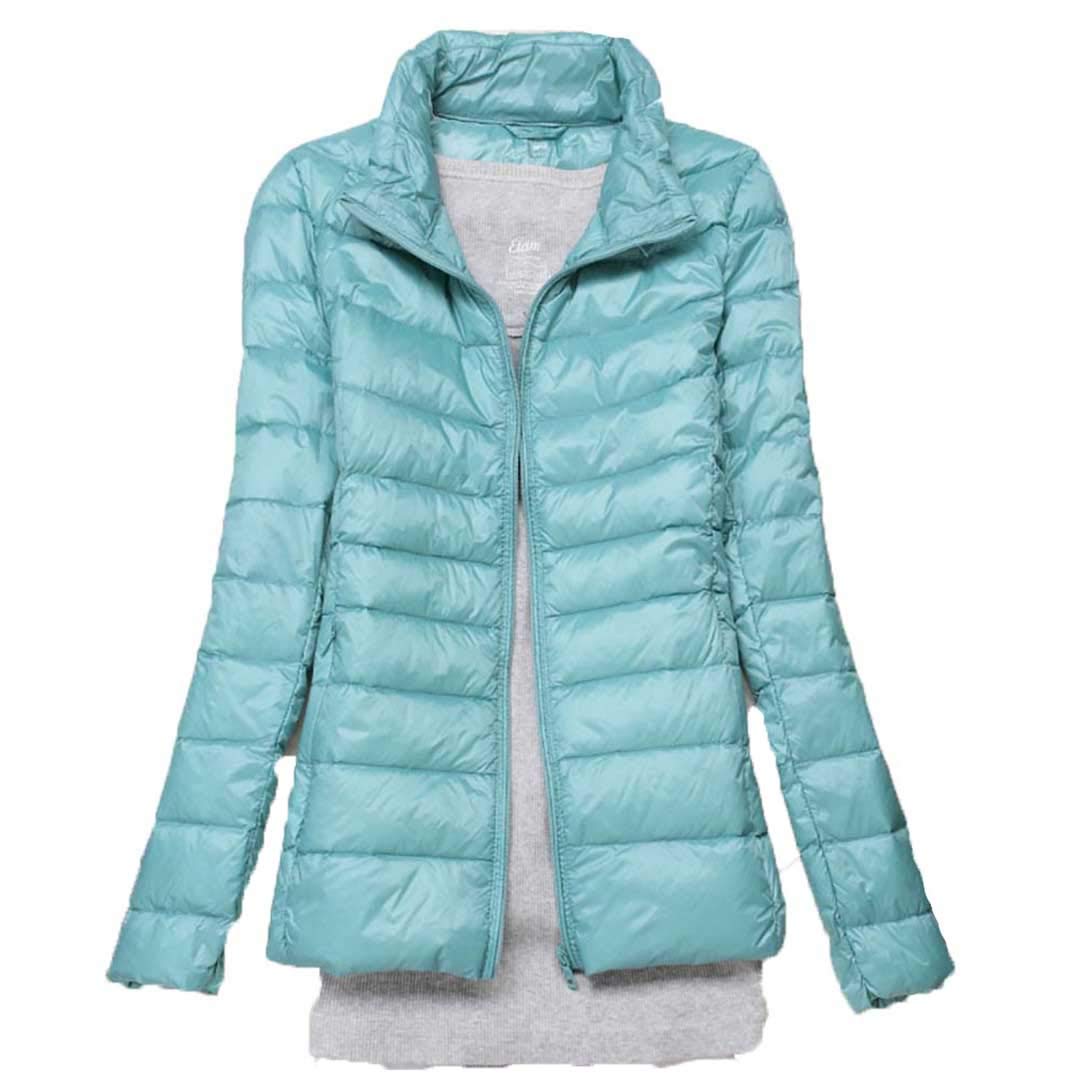 Women's Winter White Duck Down Jacket - Ultra Lightweight Warm Coat for Ladies | Perfect for Outdoor Activities & Cold Weather