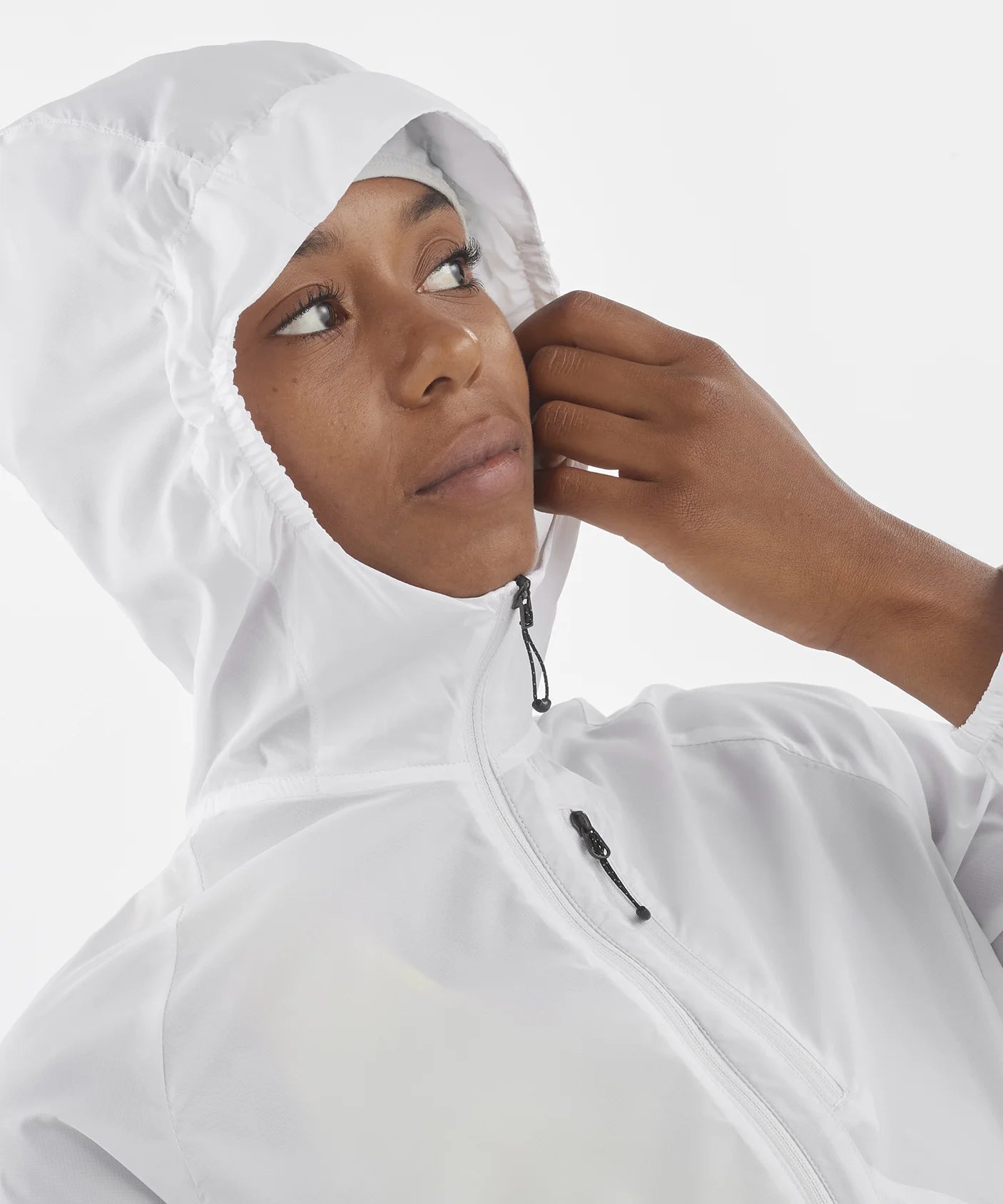 Bonatti Women's Cross Wind Jacket Hoodie - Lightweight Waterproof Windbreaker for Hiking, Running & Outdoor Activities