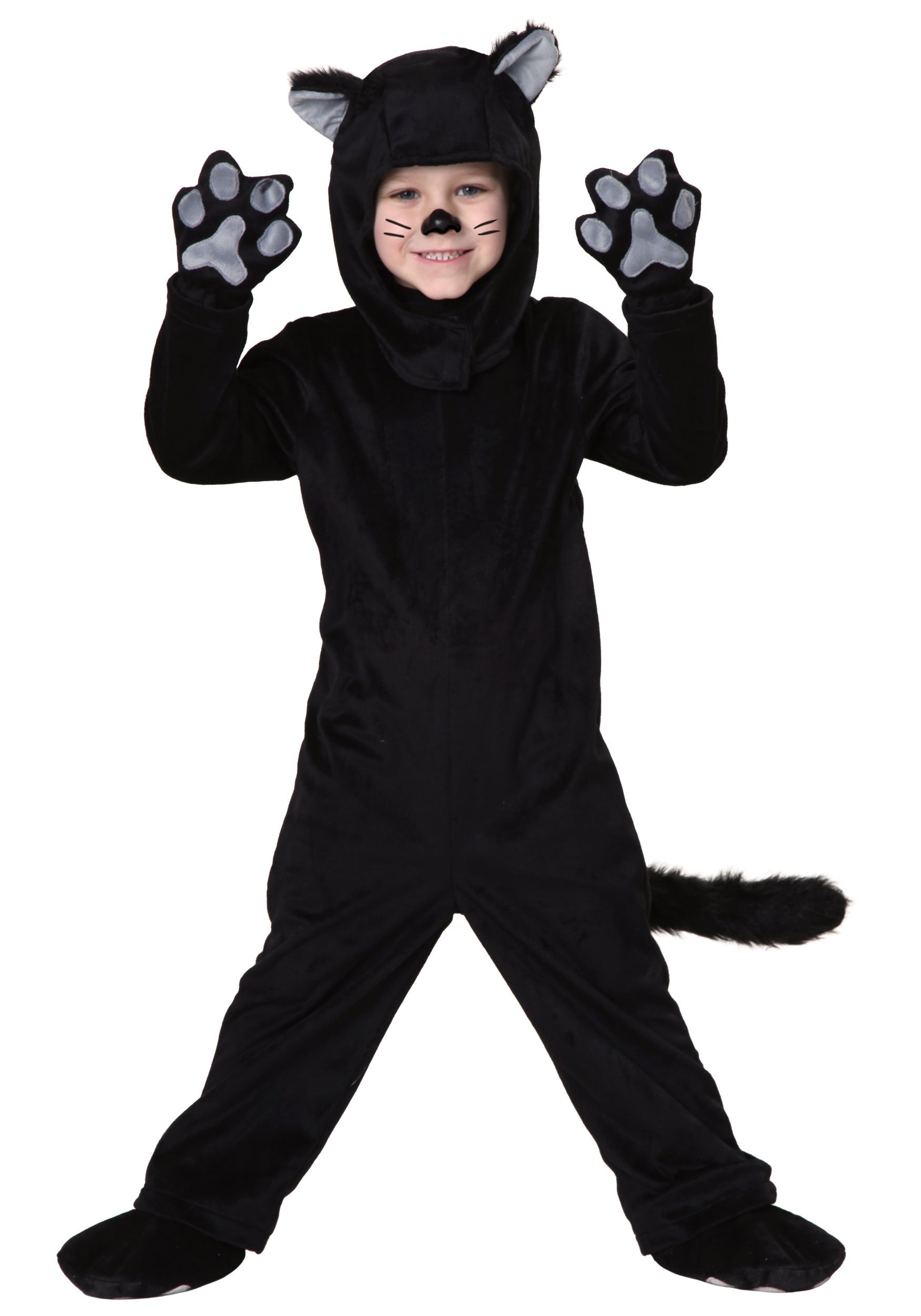 Adorable Black Cat Halloween Costume for Toddlers - Perfect for Trick-or-Treating, Dress-Up & Photo Shoots