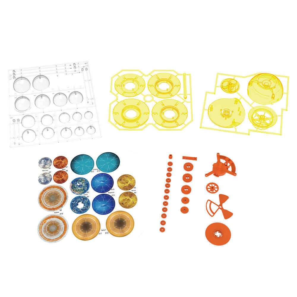 Orbiting Solar System Model Kit - STEM Educational Toy for Kids - Explore Planets & Space Science - Perfect for Classroom & Home Learning Activities