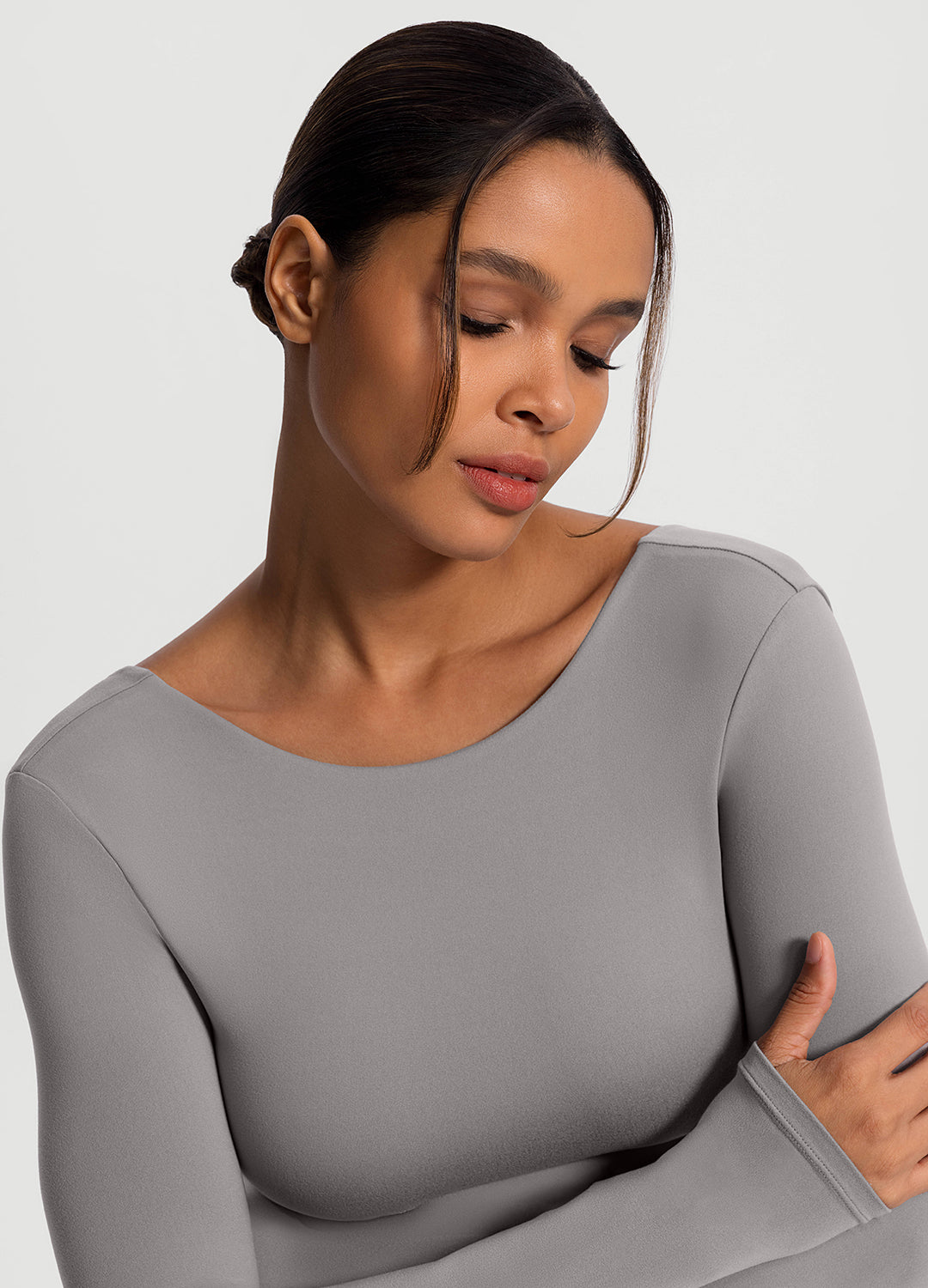 Stylish Open Back Long Sleeve Top for Women - Trendy Loose Fit Blouse - Perfect for Date Night, Parties & Casual Outings